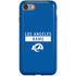 NFL Los Angeles Rams Blue Performance Series iPhone SE (2nd & 3rd Gen) Pro Case