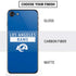NFL Los Angeles Rams Blue Performance Series iPhone SE (2nd & 3rd Gen) Skin