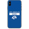 NFL Los Angeles Rams Blue Performance Series iPhone X Skin