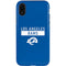 NFL Los Angeles Rams Blue Performance Series iPhone XR Pro Case