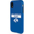 NFL Los Angeles Rams Blue Performance Series iPhone XR Pro Case