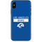 NFL Los Angeles Rams Blue Performance Series iPhone XS Max Skin