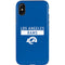 NFL Los Angeles Rams Blue Performance Series iPhone XS Pro Case