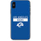 NFL Los Angeles Rams Blue Performance Series iPhone XS Skin