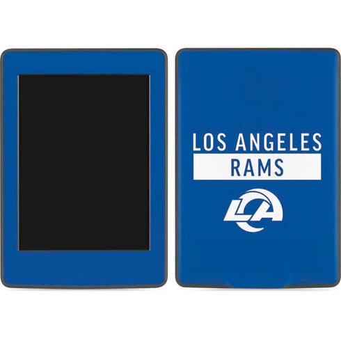 NFL Los Angeles Rams Blue Performance Series Amazon Kindle Skin