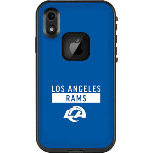NFL Los Angeles Rams Blue Performance Series LifeProof Fre iPhone Skin