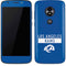 NFL Los Angeles Rams Blue Performance Series Moto E5 Play Skin