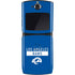 NFL Los Angeles Rams Blue Performance Series Motorola RAZR Skin