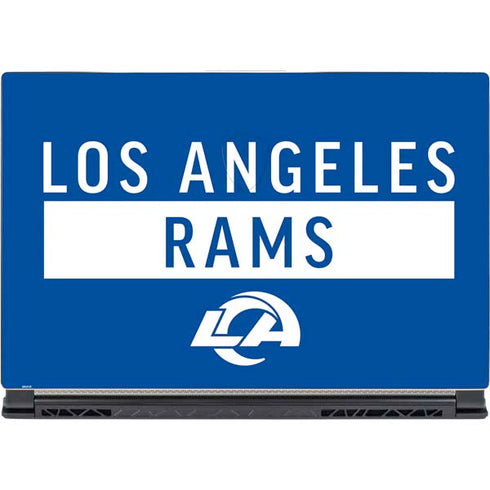 NFL Los Angeles Rams Blue Performance Series MSI GS65 Stealth Laptop Skin