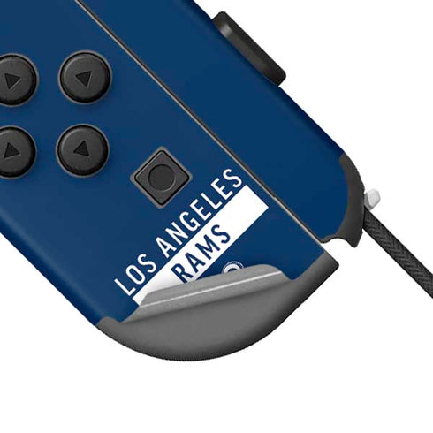NFL Los Angeles Rams Blue Performance Series Nintendo Joy-Con (L/R) Controller Skin