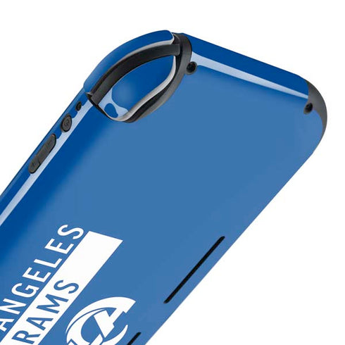 NFL Los Angeles Rams Blue Performance Series Nintendo Switch Lite Skin