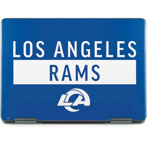 NFL Los Angeles Rams Blue Performance Series Notebook 9 Pro 13in (2017) Skin