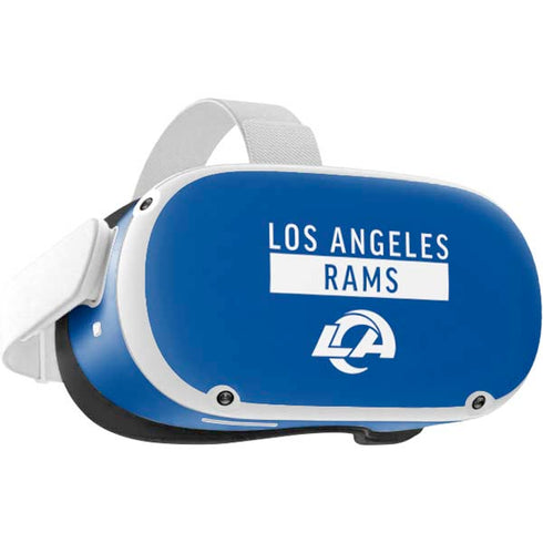 NFL Los Angeles Rams Blue Performance Series Oculus Quest 2 Skin