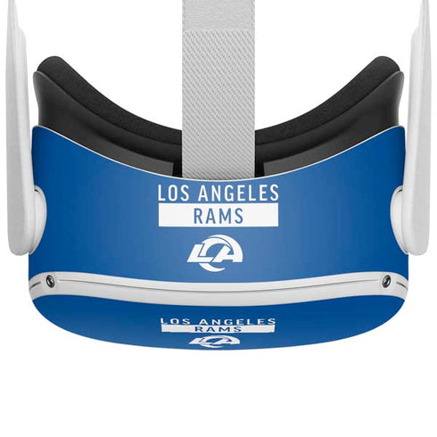 NFL Los Angeles Rams Blue Performance Series Oculus Quest 2 Skin