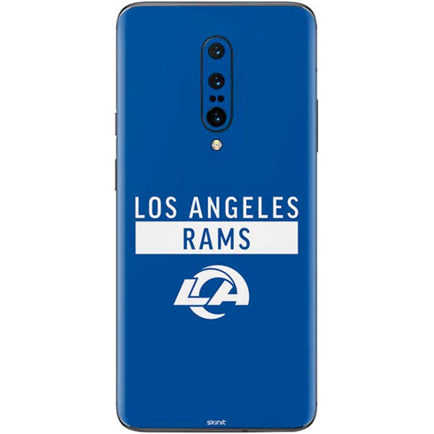 NFL Los Angeles Rams Blue Performance Series OnePlus 7 Pro Skin