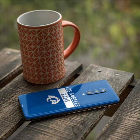 NFL Los Angeles Rams Blue Performance Series OnePlus 7 Pro Skin