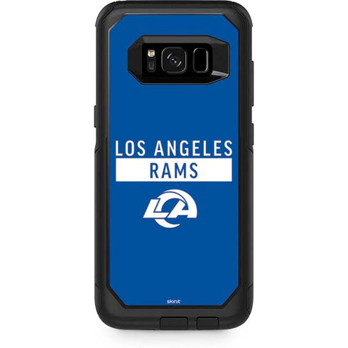 NFL Los Angeles Rams Blue Performance Series Otterbox Commuter Galaxy Skin