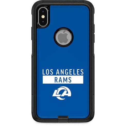 NFL Los Angeles Rams Blue Performance Series Otterbox Commuter iPhone Skin