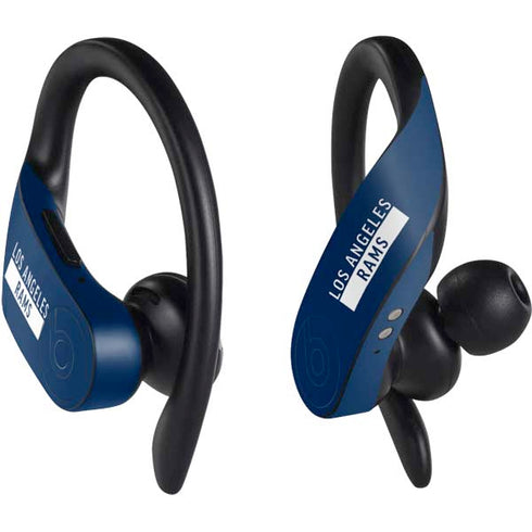 NFL Los Angeles Rams Blue Performance Series PowerBeats Pro Skin