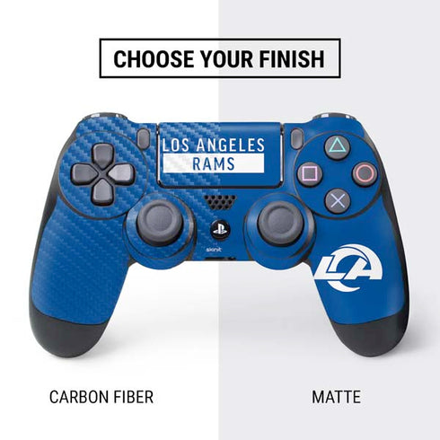 NFL Los Angeles Rams Blue Performance Series PS4 Pro/Slim Controller Skin