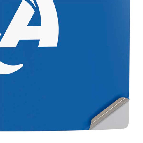 NFL Los Angeles Rams Blue Performance Series PS5 Console Skin