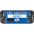 NFL Los Angeles Rams Blue Performance Series Steam Deck Handheld Gaming Computer Skin