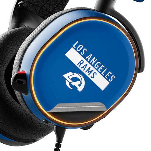 NFL Los Angeles Rams Blue Performance Series SteelSeries Arctis 5 Skin