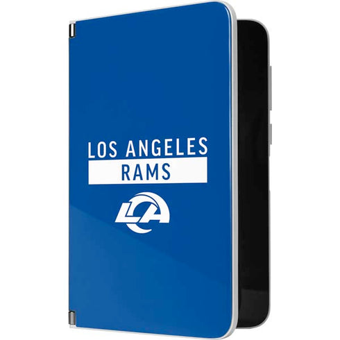 NFL Los Angeles Rams Blue Performance Series Surface Duo Skin