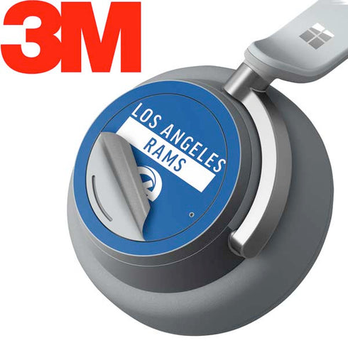 NFL Los Angeles Rams Blue Performance Series Surface Headphones Skin