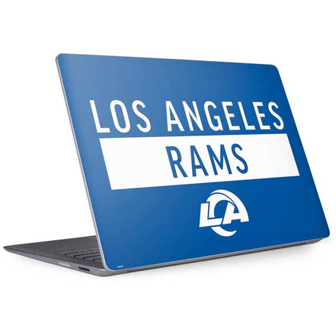 NFL Los Angeles Rams Blue Performance Series Surface Laptop 2 Skin