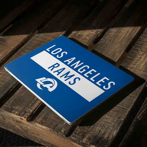 NFL Los Angeles Rams Blue Performance Series Surface Laptop 2 Skin
