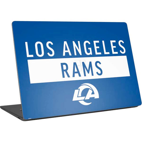 NFL Los Angeles Rams Blue Performance Series Surface Laptop 4 15in Skin