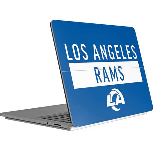 NFL Los Angeles Rams Blue Performance Series Surface Laptop Studio Skin