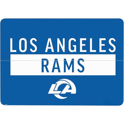 NFL Los Angeles Rams Blue Performance Series Surface Laptop Studio Skin
