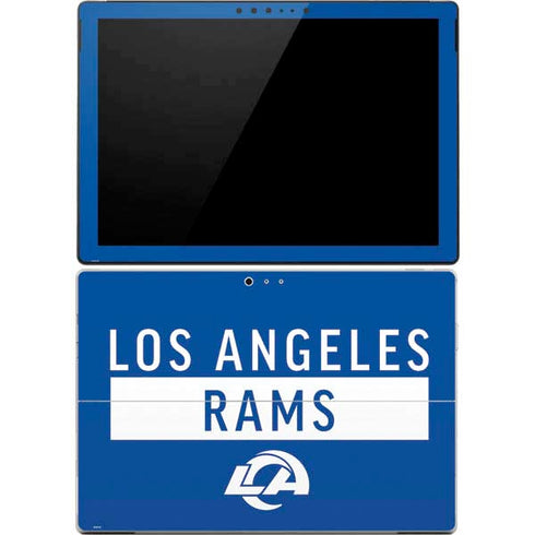 NFL Los Angeles Rams Blue Performance Series Surface Pro 4 Skin