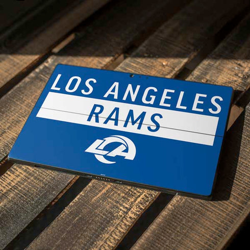 NFL Los Angeles Rams Blue Performance Series Surface Pro 6 Skin