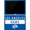 NFL Los Angeles Rams Blue Performance Series Surface Pro 7 Skin