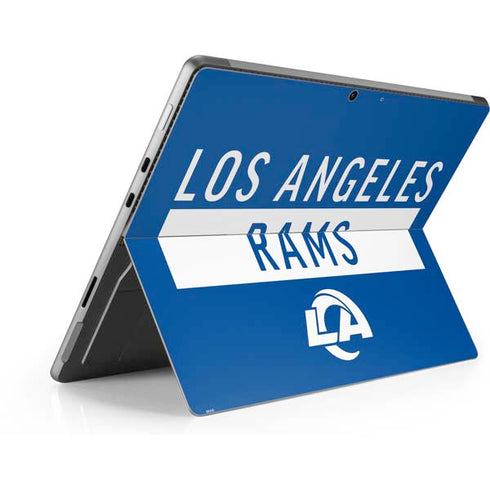 NFL Los Angeles Rams Blue Performance Series Surface Pro 9 Skin