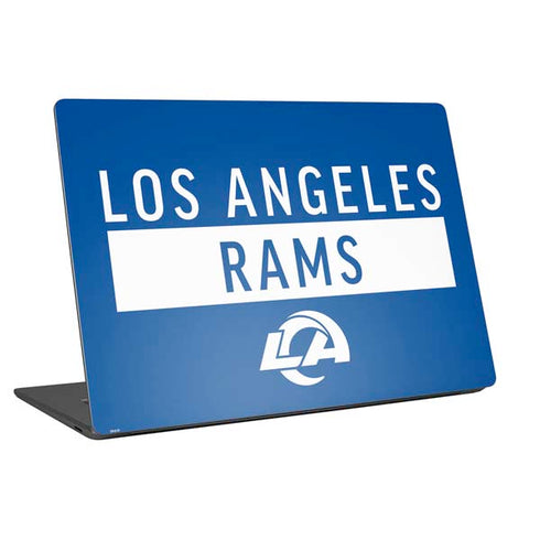 NFL Los Angeles Rams Blue Performance Series Universal Laptop 16in (13 x 9.4in) Skin