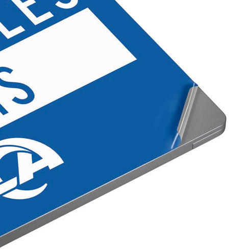 NFL Los Angeles Rams Blue Performance Series Universal Laptop 18in (14.6 x 10.6in) Skin