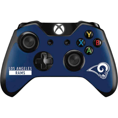 NFL Los Angeles Rams Blue Performance Series Xbox One Controller Skin