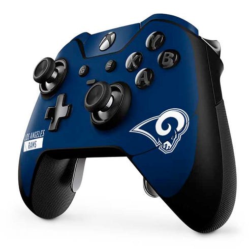 NFL Los Angeles Rams Blue Performance Series Xbox One Elite Controller Skin