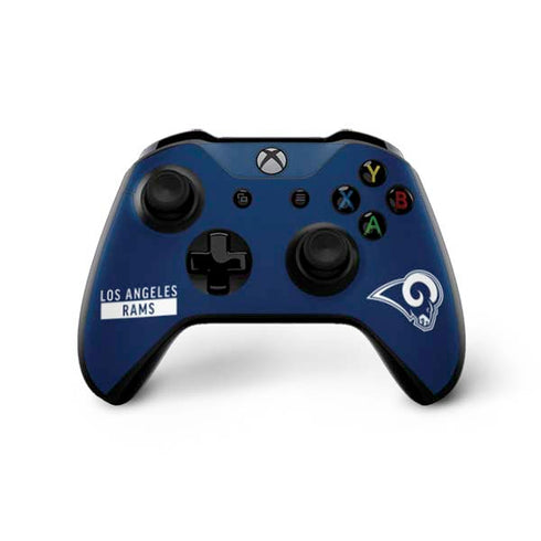NFL Los Angeles Rams Blue Performance Series Xbox One X Controller Skin
