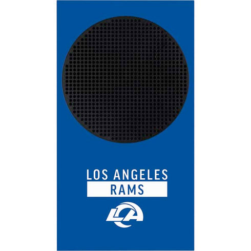 NFL Los Angeles Rams Blue Performance Series Xbox Series S Bundle Skin
