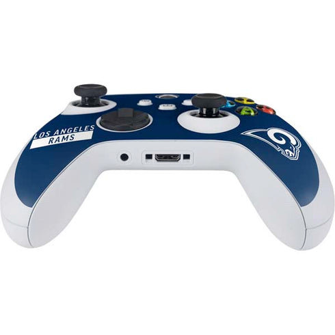 NFL Los Angeles Rams Blue Performance Series Xbox Series S Controller Skin