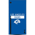 NFL Los Angeles Rams Blue Performance Series Xbox Series X Console Skin