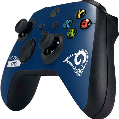 NFL Los Angeles Rams Blue Performance Series Xbox Series X Controller Skin