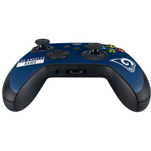 NFL Los Angeles Rams Blue Performance Series Xbox Series X Controller Skin