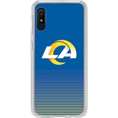 NFL Los Angeles Rams Breakaway Galaxy A10e Clear Case