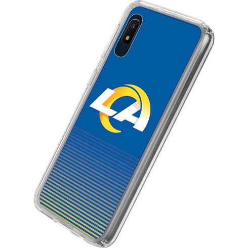 NFL Los Angeles Rams Breakaway Galaxy A10e Clear Case